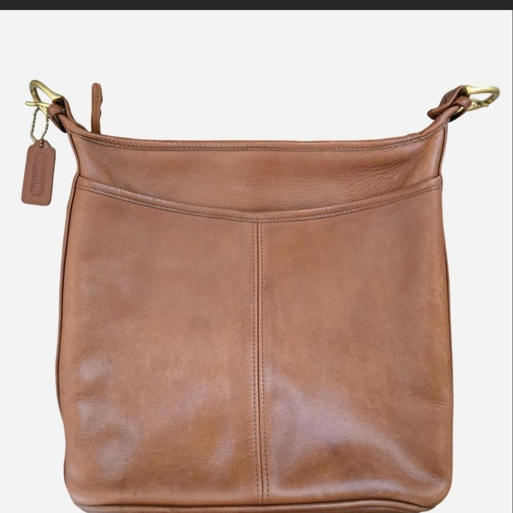 Coach 4115 Whitney British Tan Brown Flap Purse Shoulder Crossbody Bag Hangtag - Picture 3 of 13